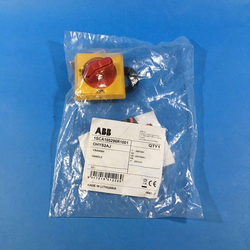ABB OHYS2AJ Selector Handle, Yellow - Image 1